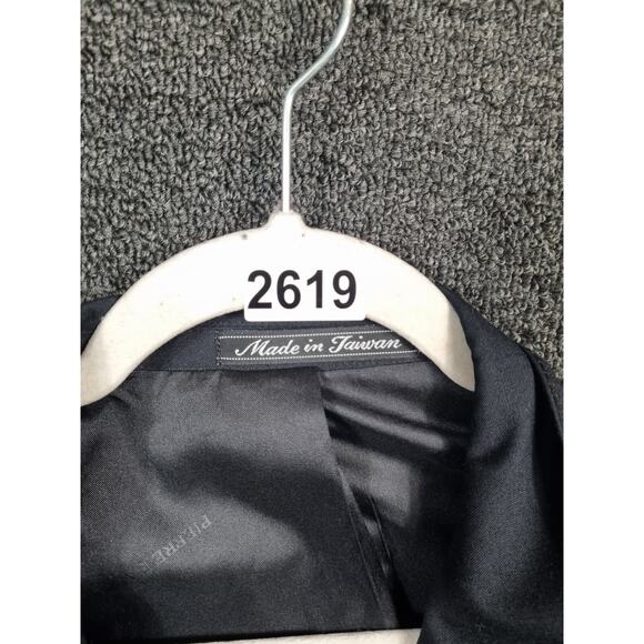 Pierre Balmain Wool Blazer Jacket Mens Size 46L Black Single Breasted Casual - Picture 2 of 9